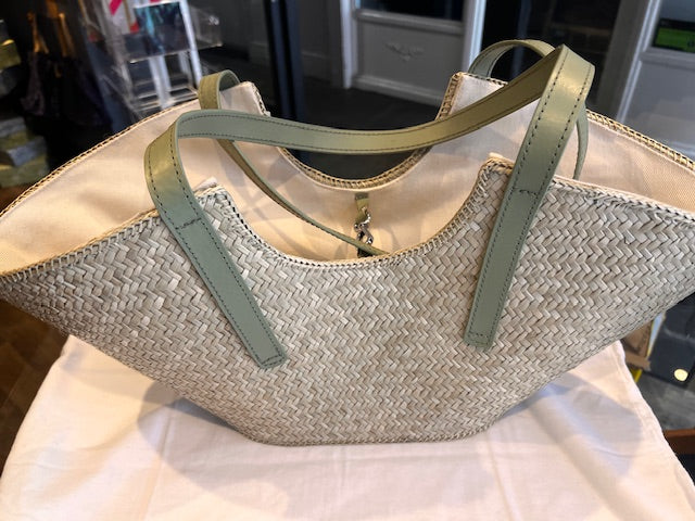 Sage Medium Sumi - Wicker Bag