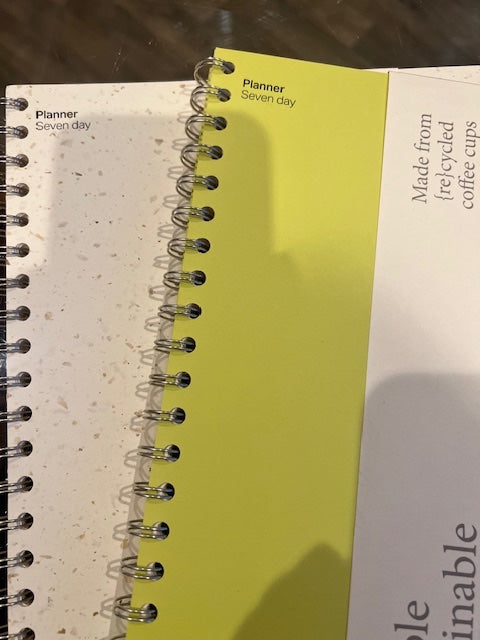 7 Day Medio Wiro planner any colour