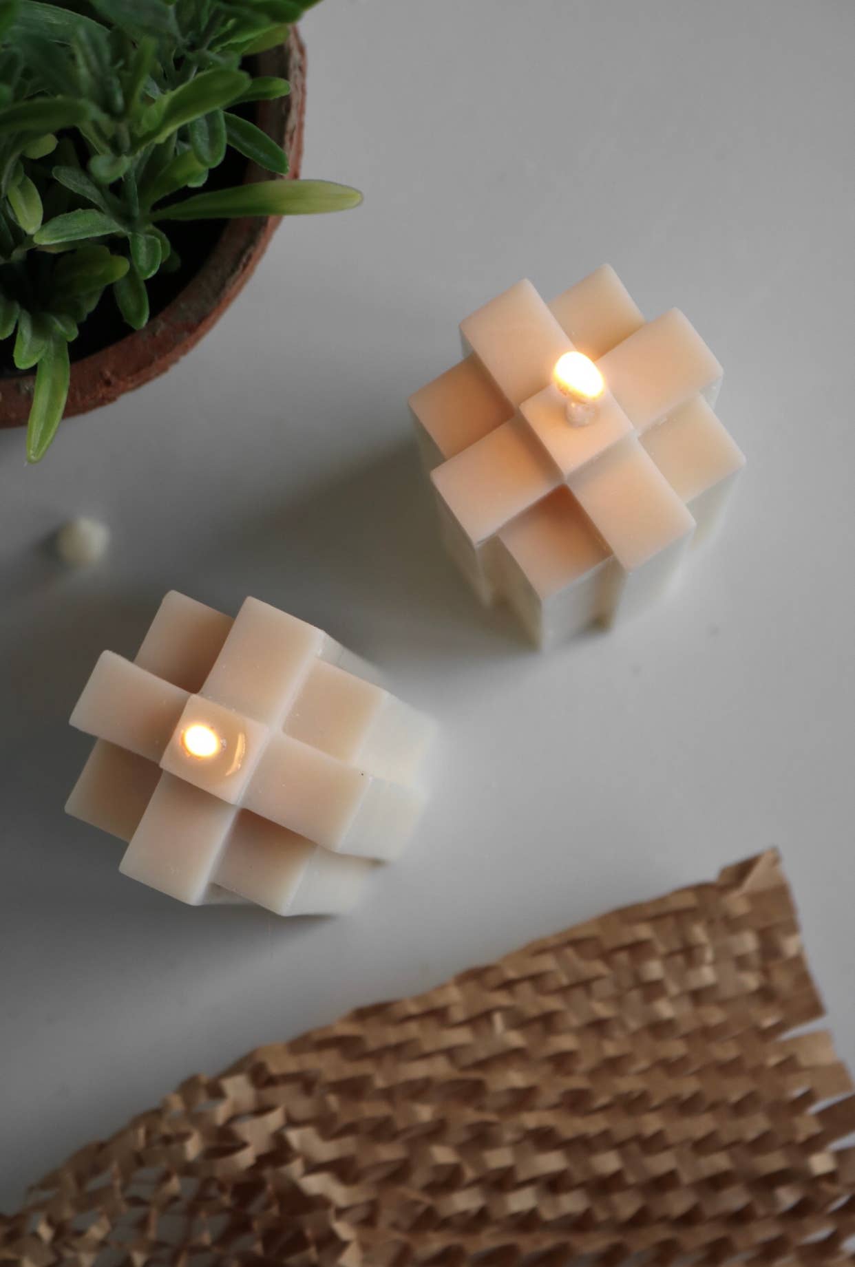 Skyscraper candle: Mushroom, Large