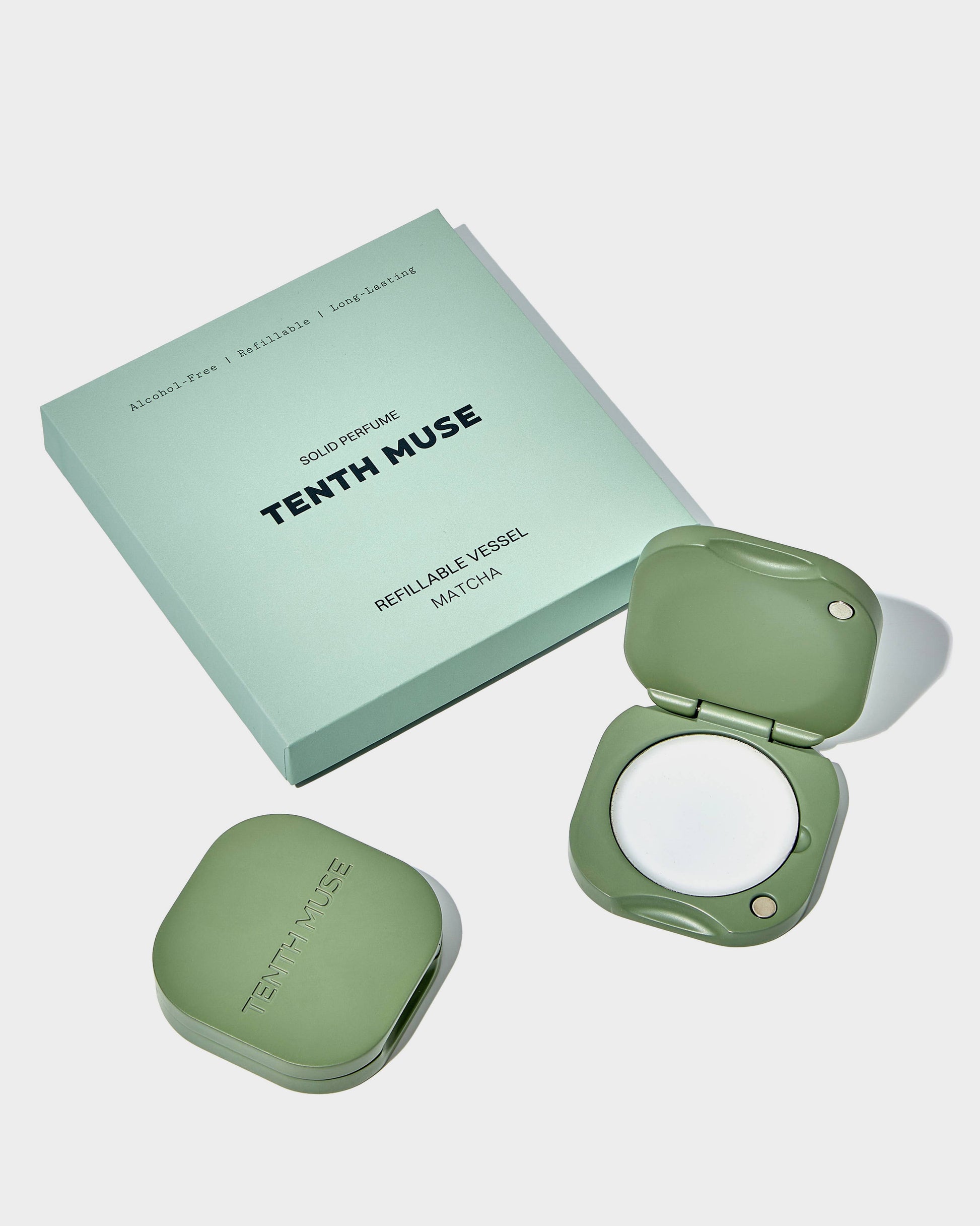 Refillable Matcha Compact