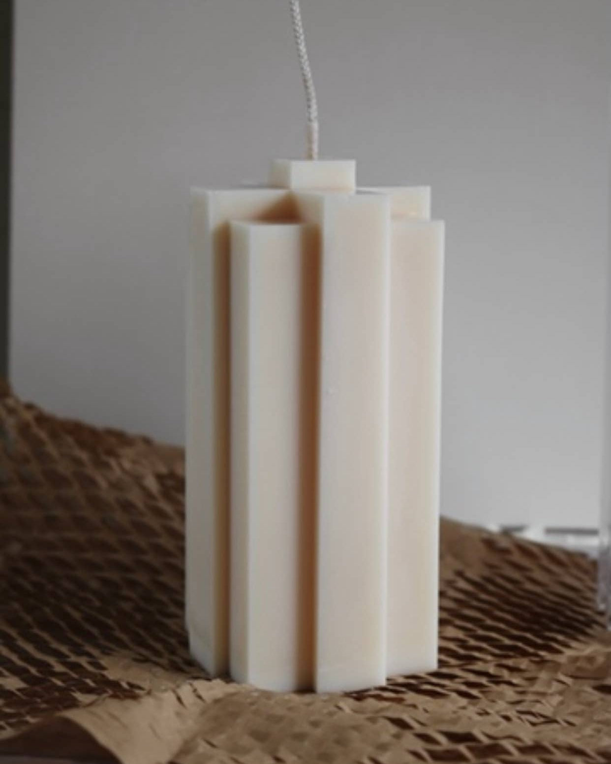 Skyscraper candle: Mushroom, Large