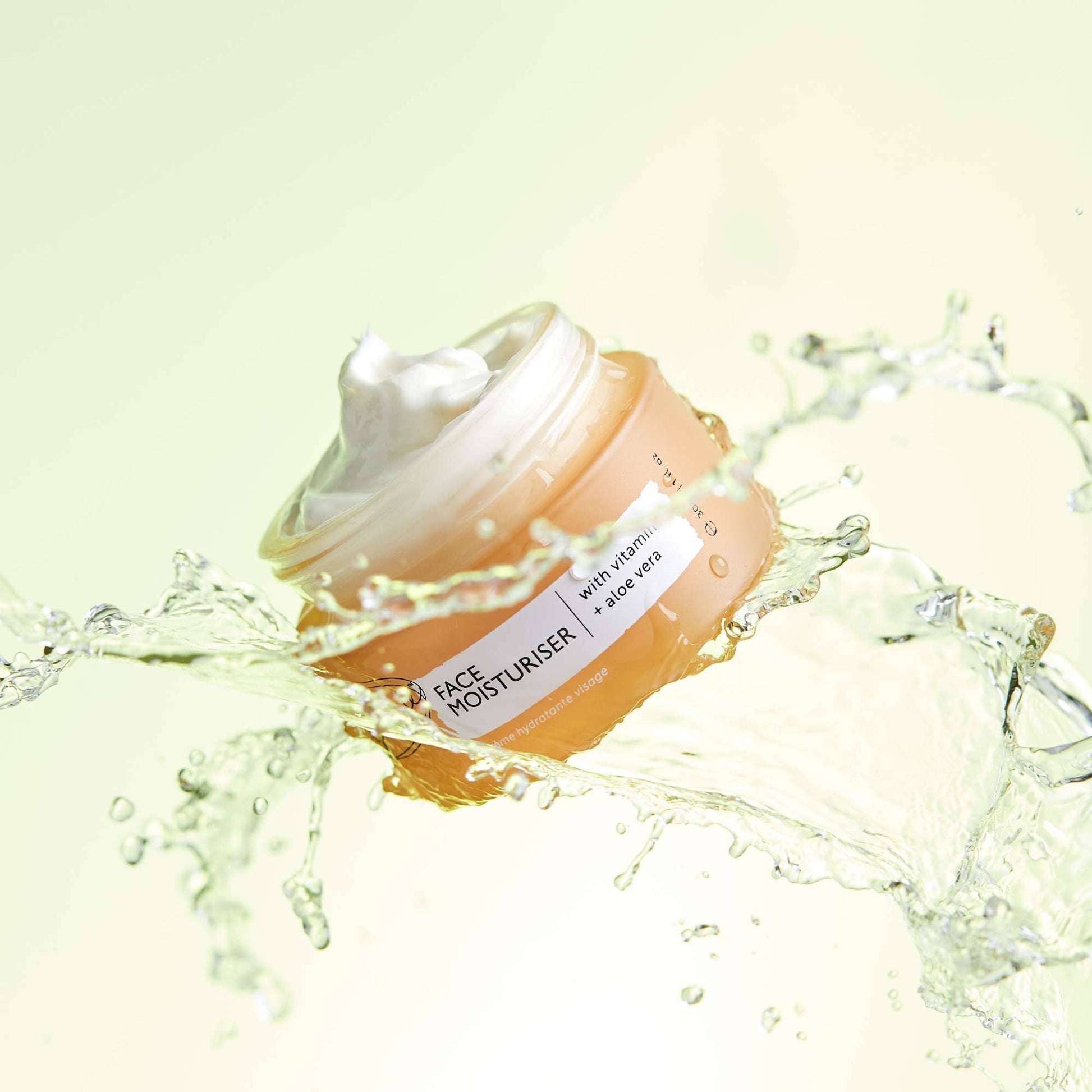 Natural Summer Face Moisturiser with Vitamin E, Aloe Vera: 60ml