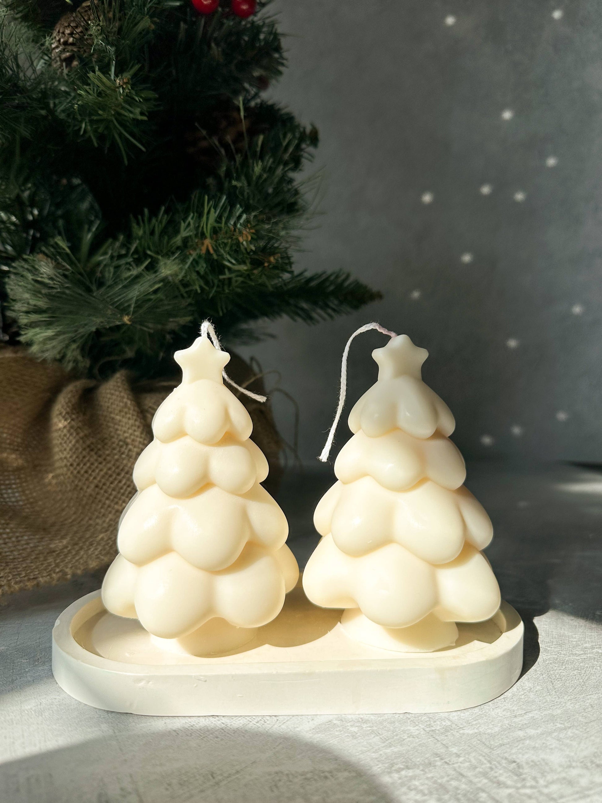 Christmas Tree Star Soy Wax Candle