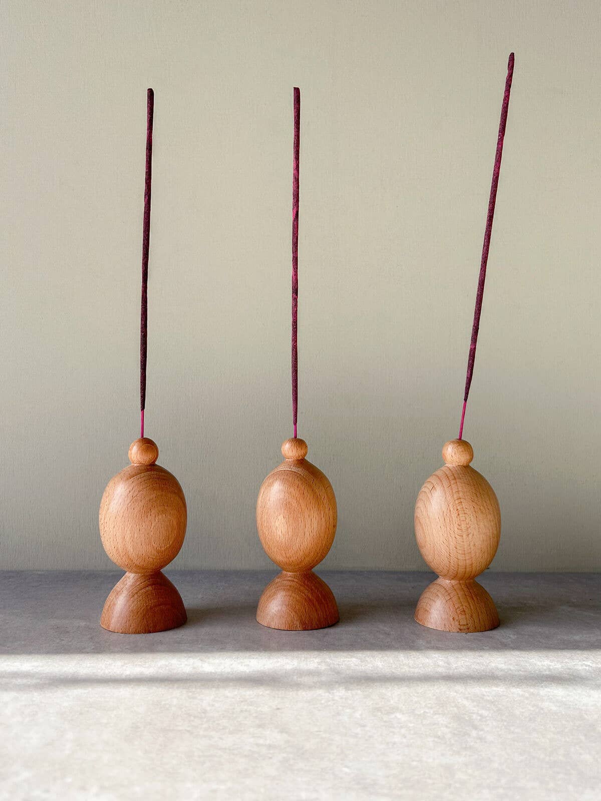 Scottish Beech Incense Holder, Bobbin