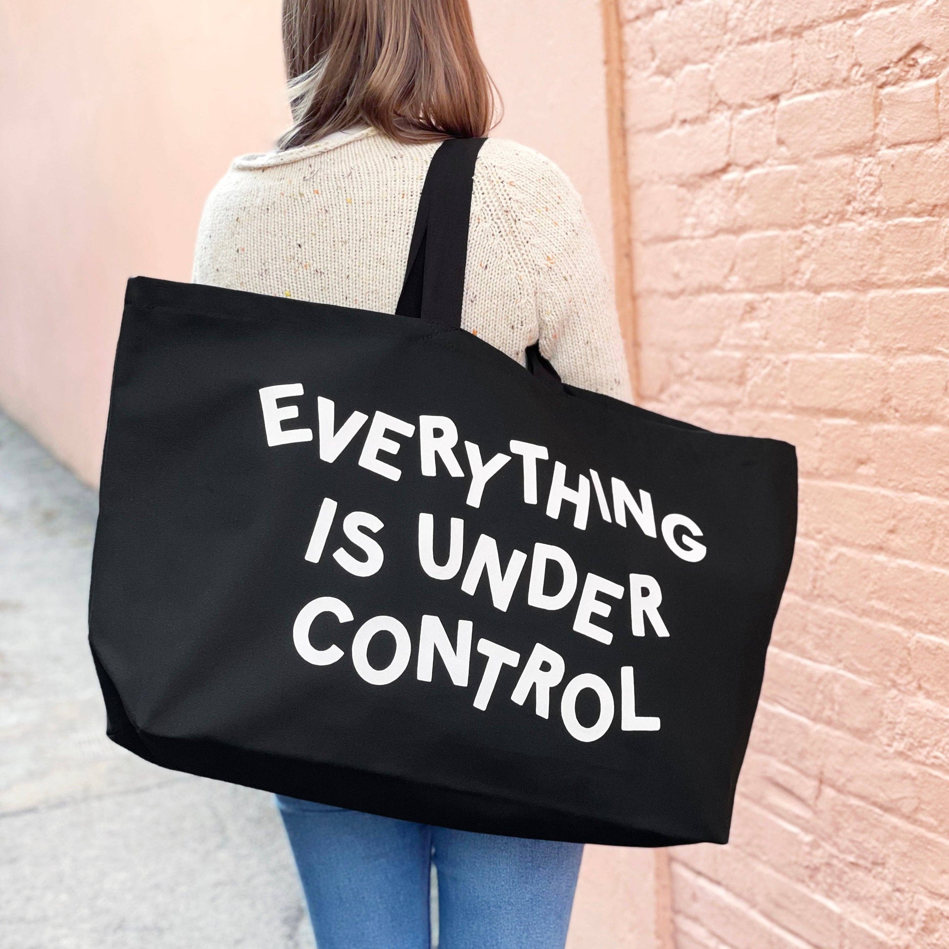 Under Control - Black REALLY Big Bag