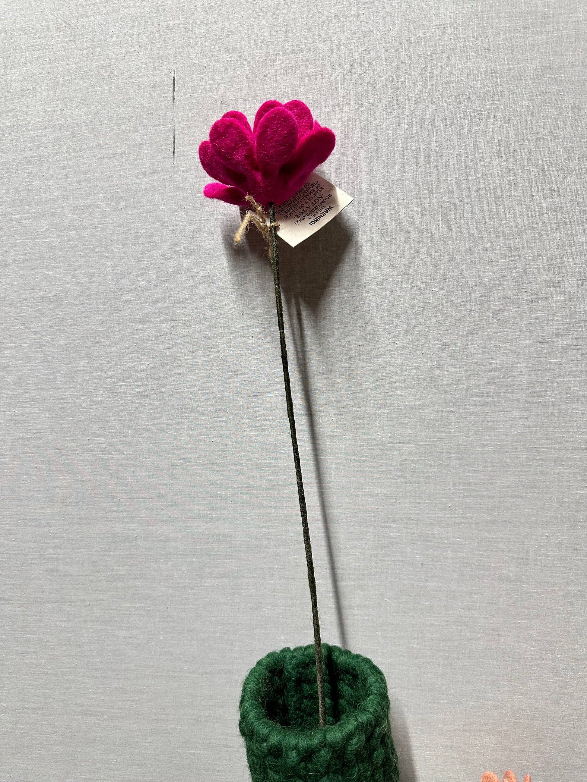 Handmade Felt Flower  - Any Colour