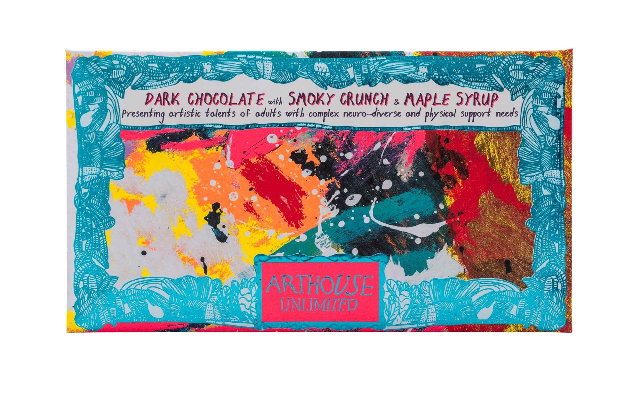 Adventurous Dark Choc Bar with Smoky crunch