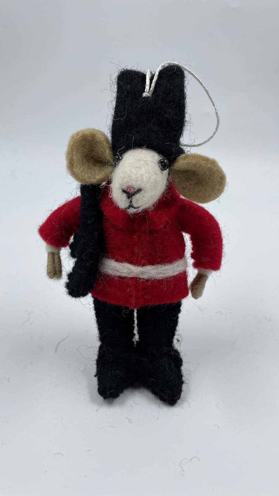 Guard Mouse Felt Christmas Decoration