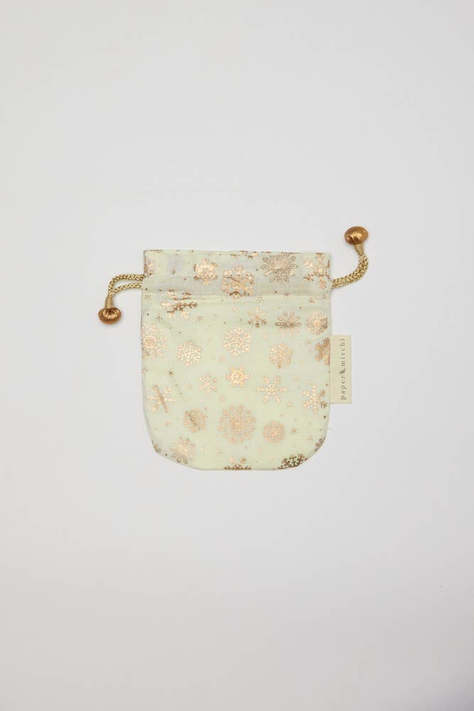 Medium Fabric Gift Bags Drawstring- : Medium - H23cm x W19cm, Scarlet Woodland