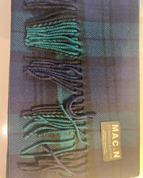 Scarf - Lambs Wool Black Watch