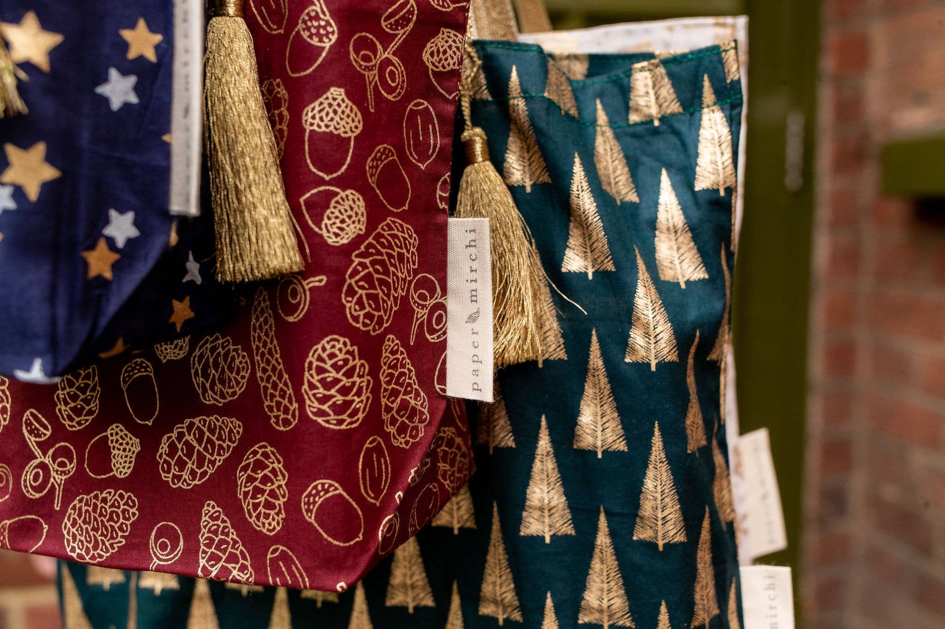 Star Print Bag - Large