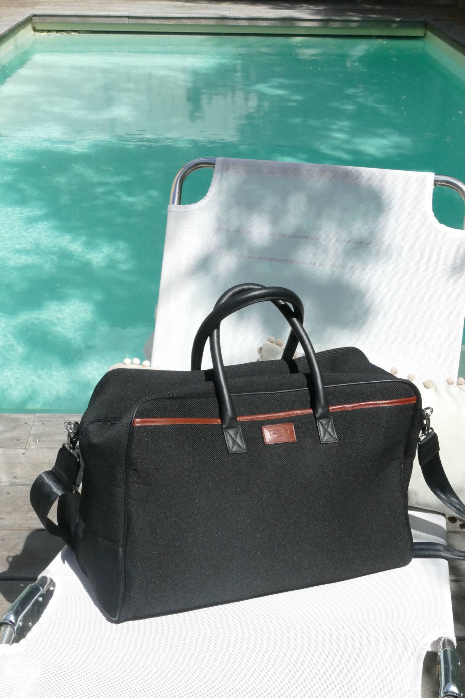 Black eco-friendly carry-on bag Ronaldo ABA