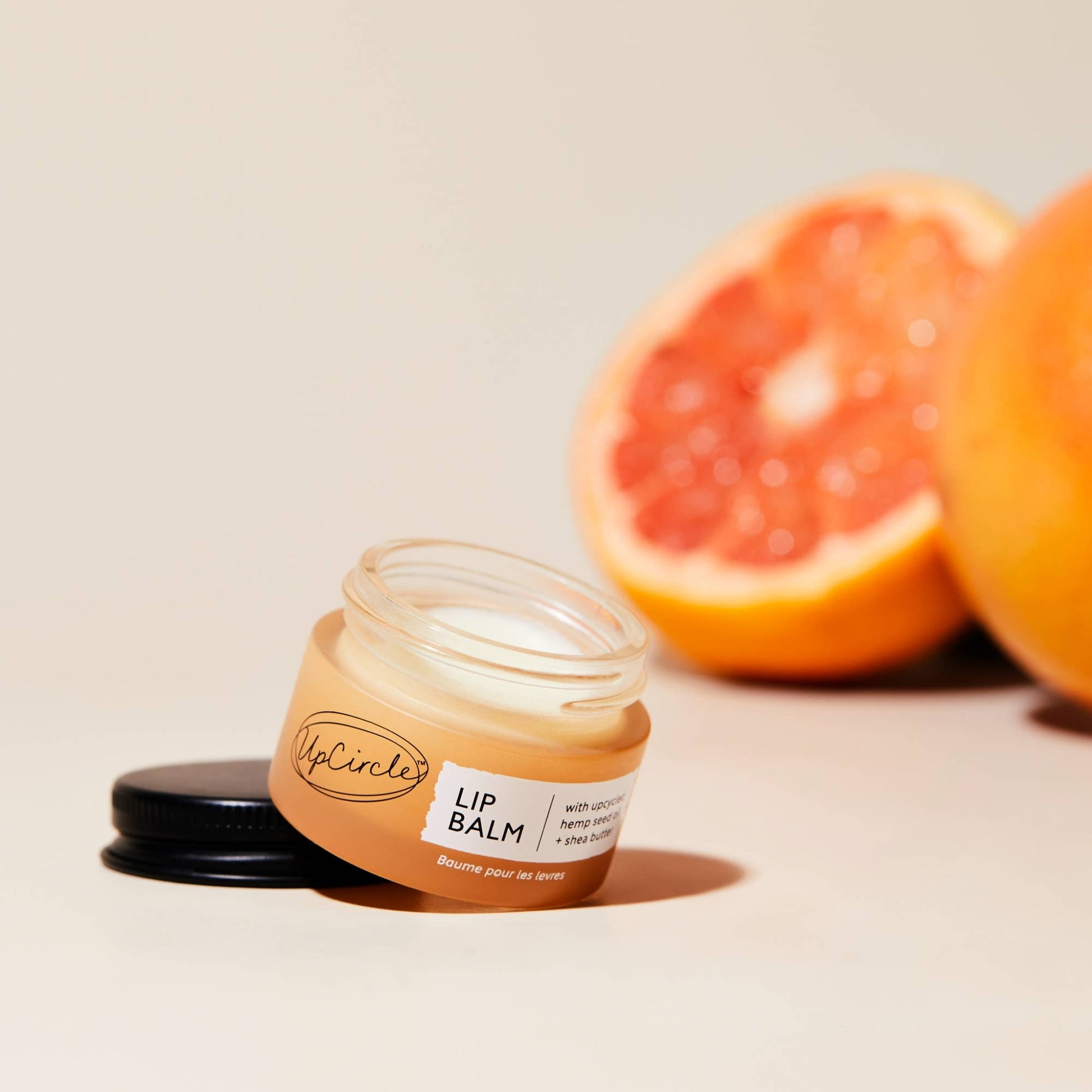 Natural Eco Friendly Vegan Lip Balm with Hemp Seed Oil