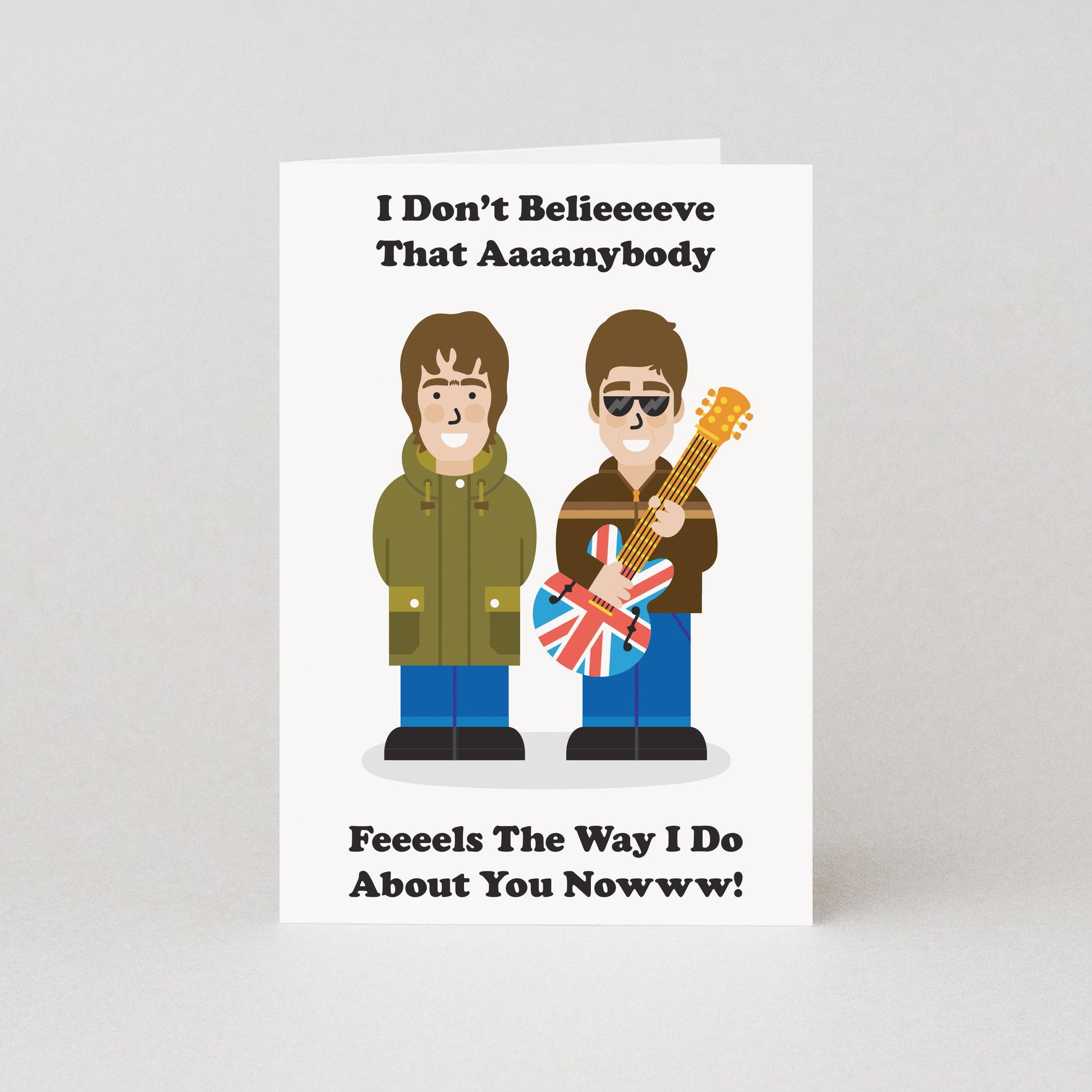 Liam Gallagher Valentine's Cards | Oasis Card | Wonderwall