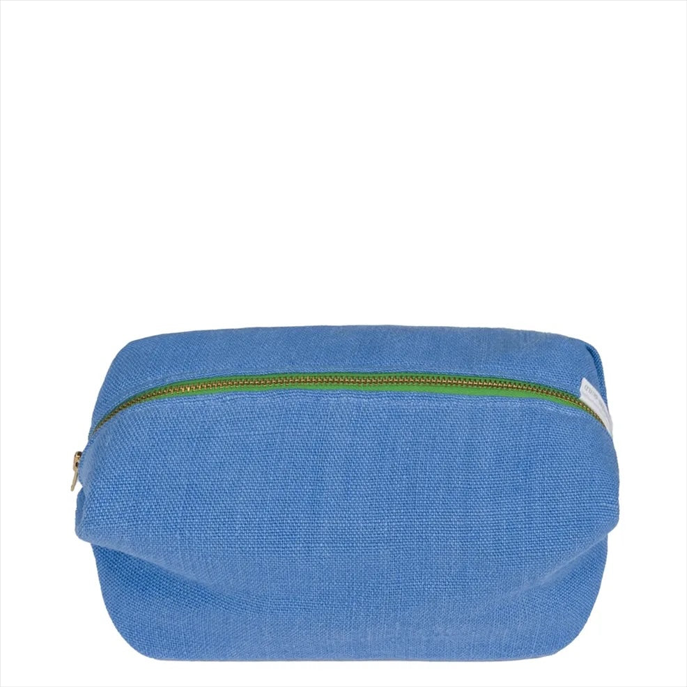 Brera Lino - Cerulean medium wash bag