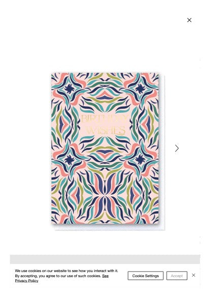 Birthday Wishes - Spring Swirl, Grace Jackson