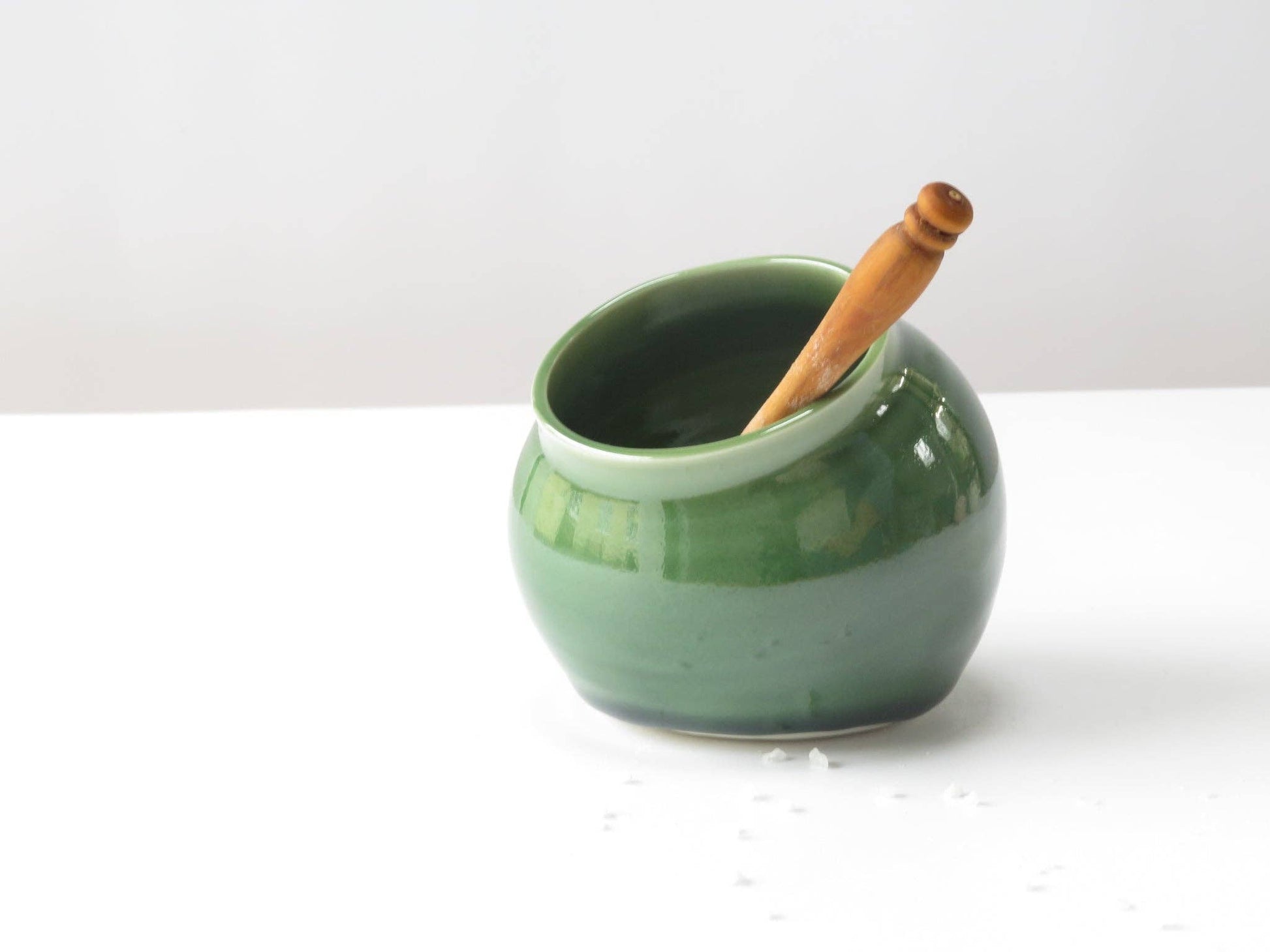 Salt Cellar: Moss Green