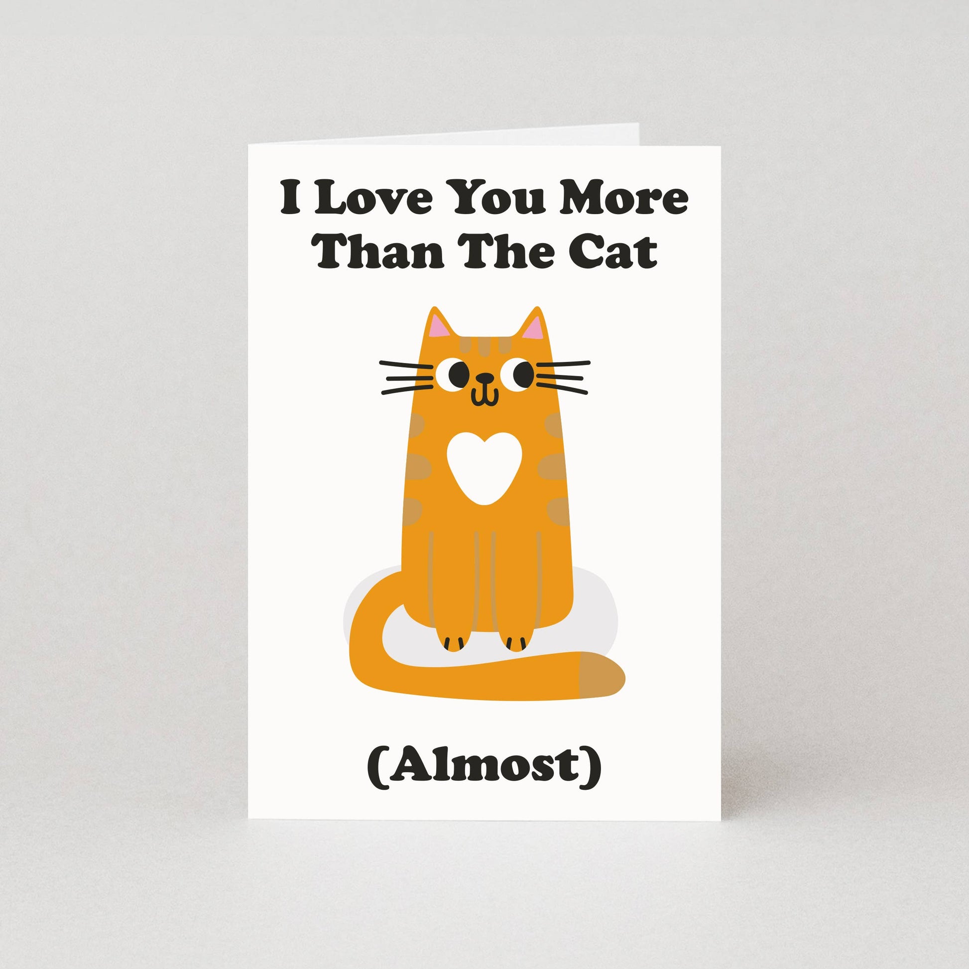 More Than the Cat Valentines Card | Cat Valentine's Day Card