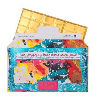 Adventurous Dark Choc Bar with Smoky crunch