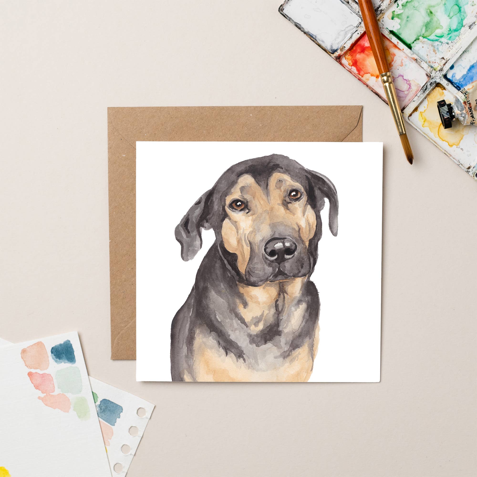 StreetVet Saba Blank Everyday Card