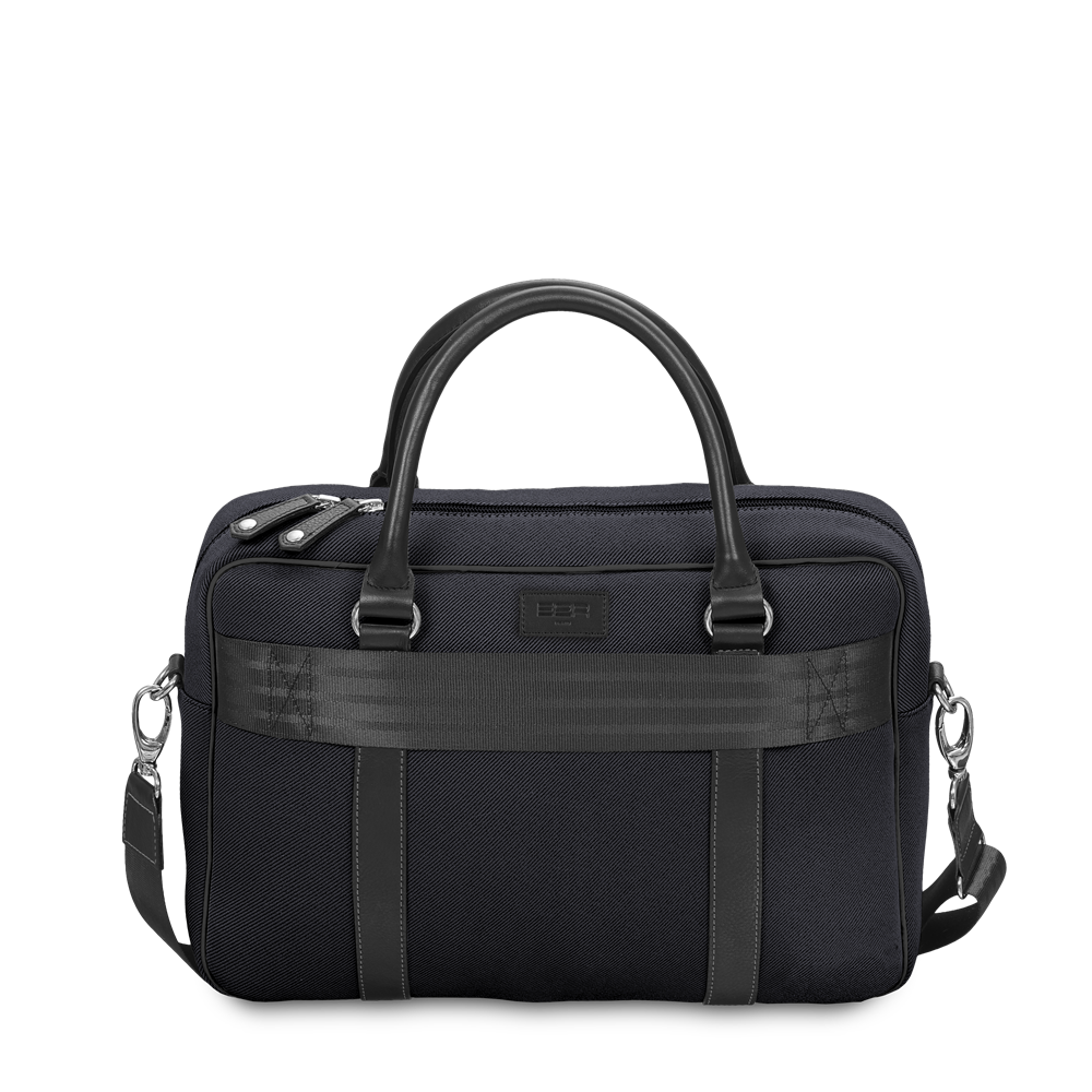 No 2 James Grey Black Eco-Friendly Computer Bag