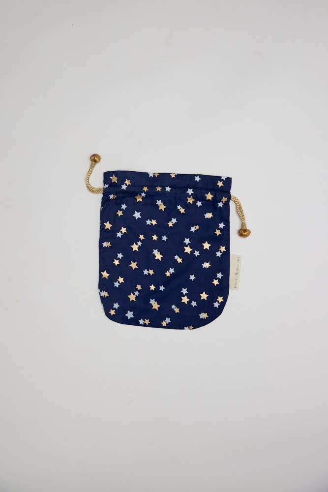 Medium Fabric Gift Bags Drawstring- : Medium - H23cm x W19cm, Scarlet Woodland