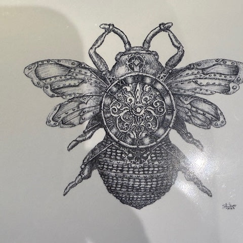 Steam Punk Bee Card