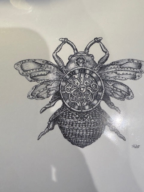Steam Punk Bee Card