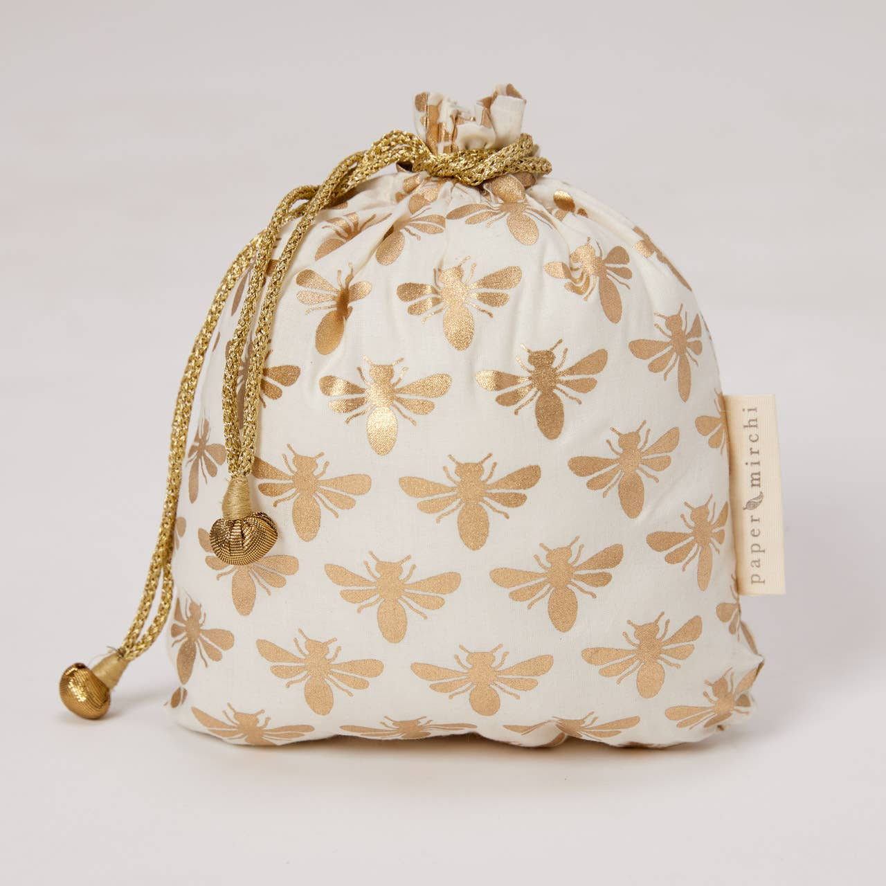 Bee Print Bag - Medium