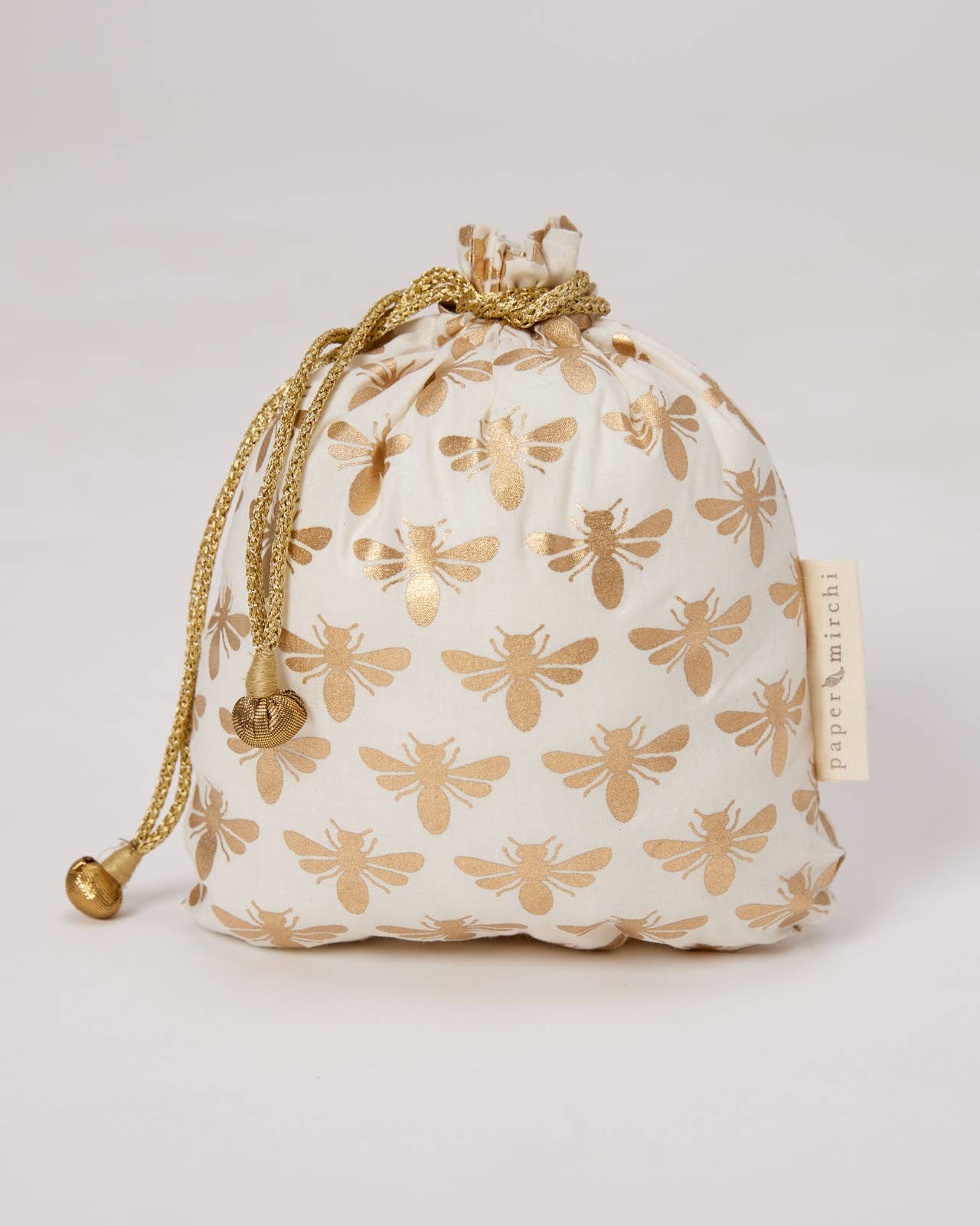 Bee Print Bag - Medium