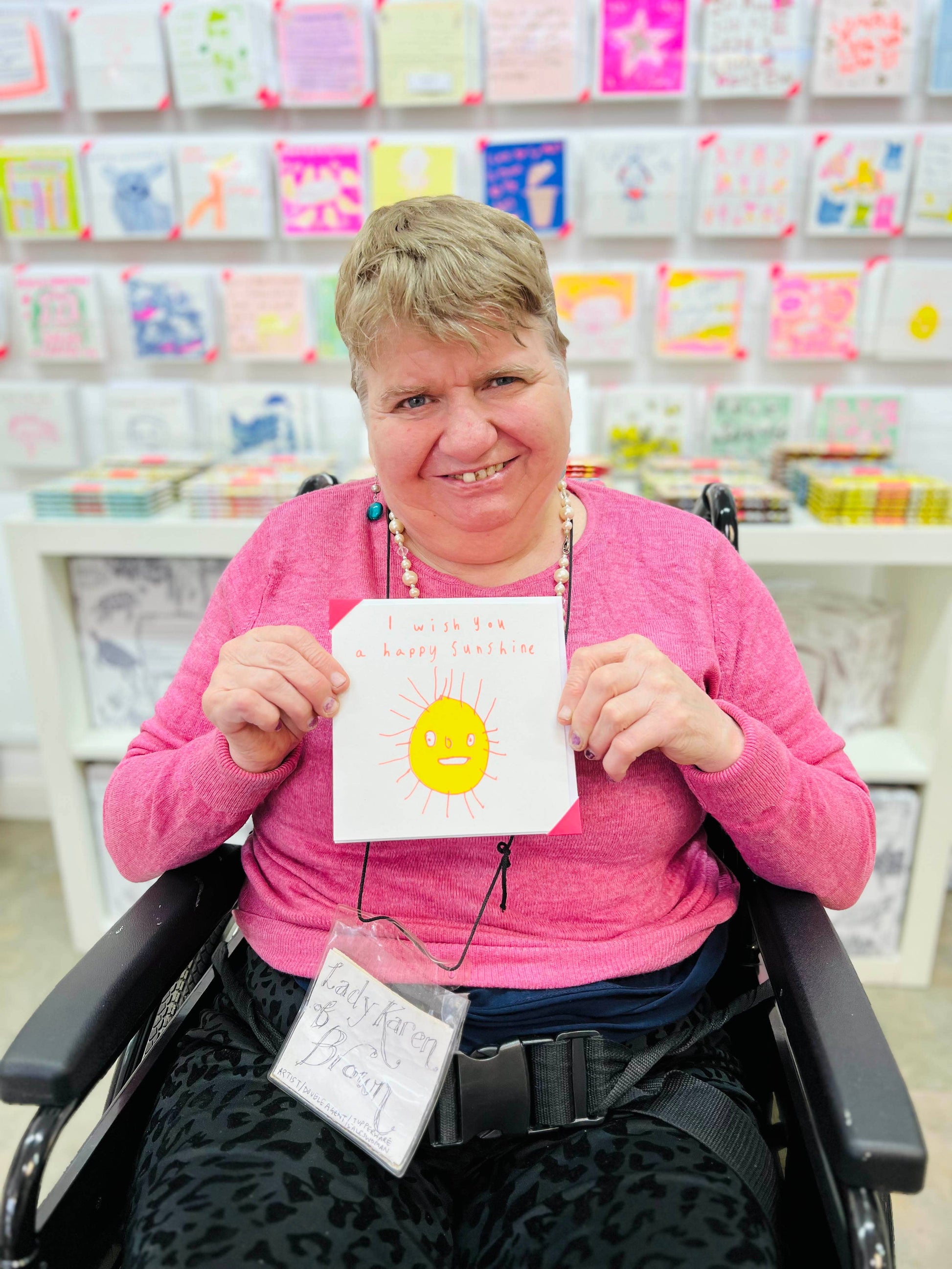 I Wish You A Happy Sunshine, Charity Greetings Card