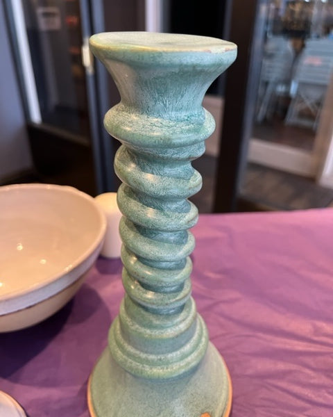 Twisted Candlestick - Turquoise