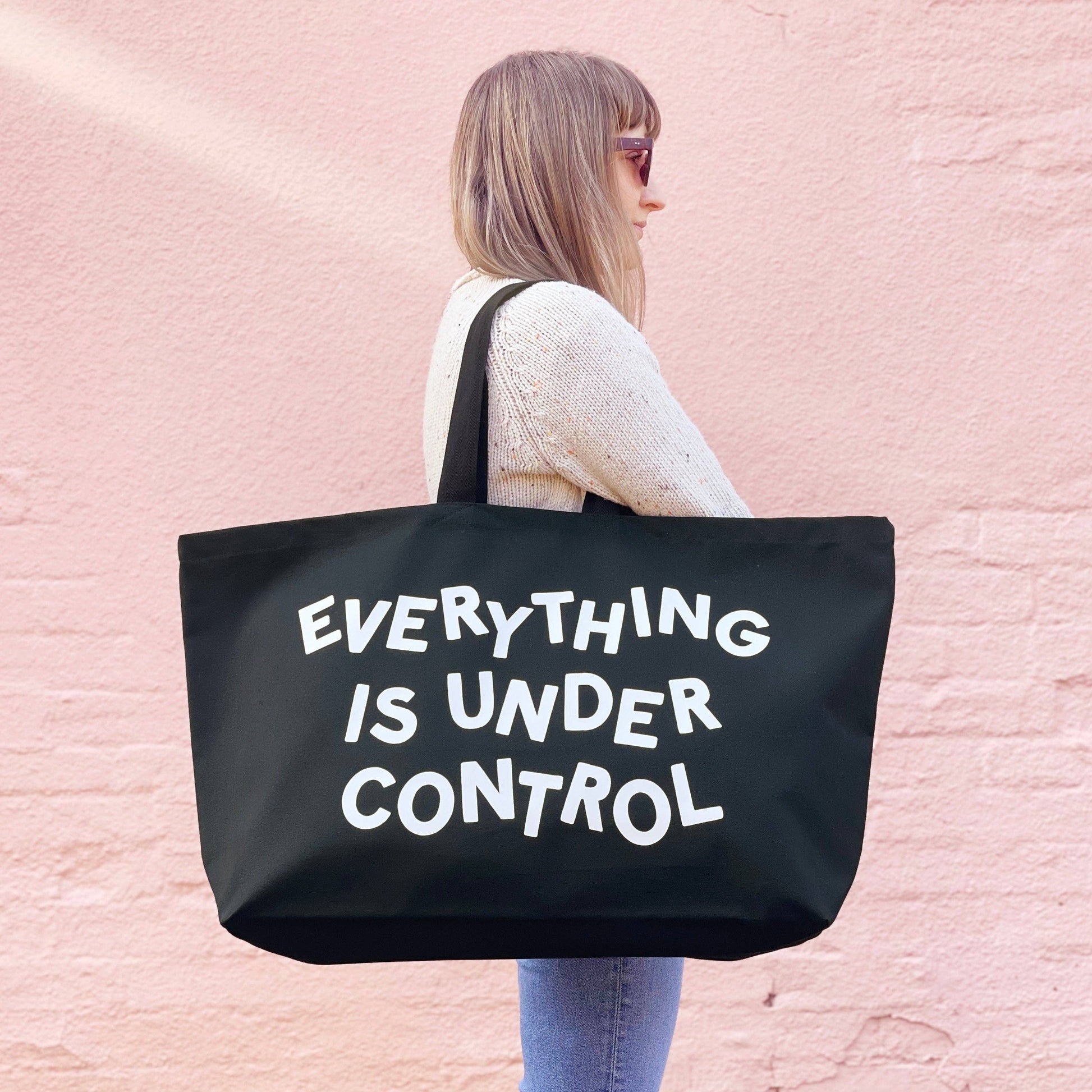 Under Control - Black REALLY Big Bag