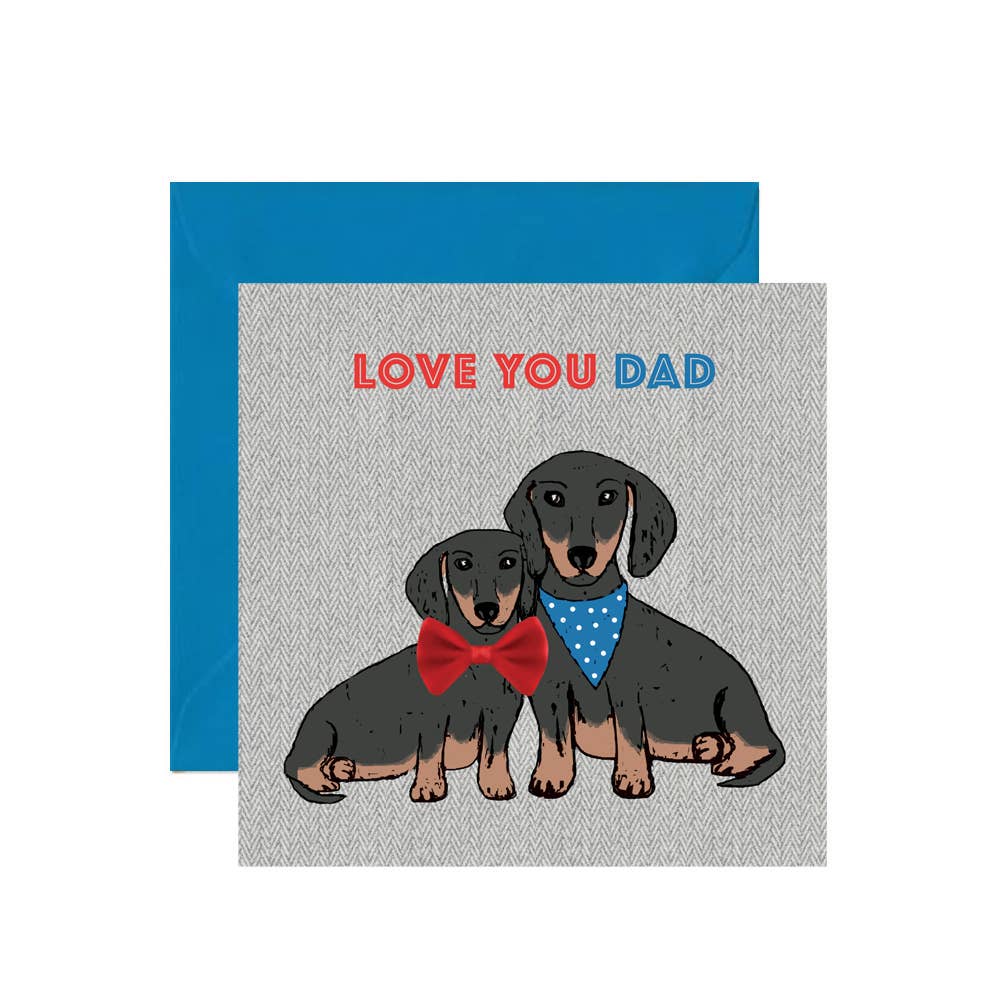 Love You Dad Sausage Dogs