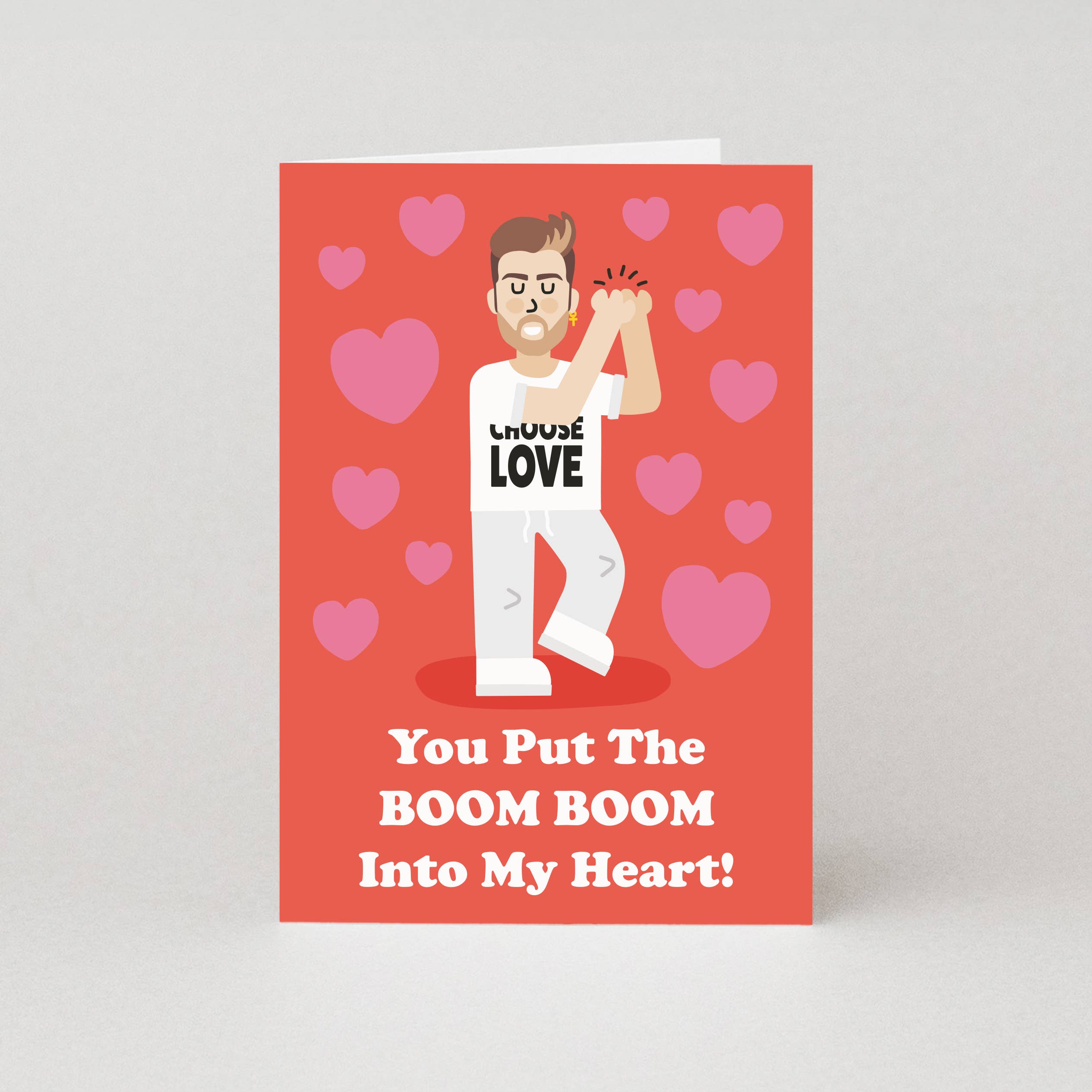 Boom Boom Valentine’s Card | Valentine’s Day Greeting Cards