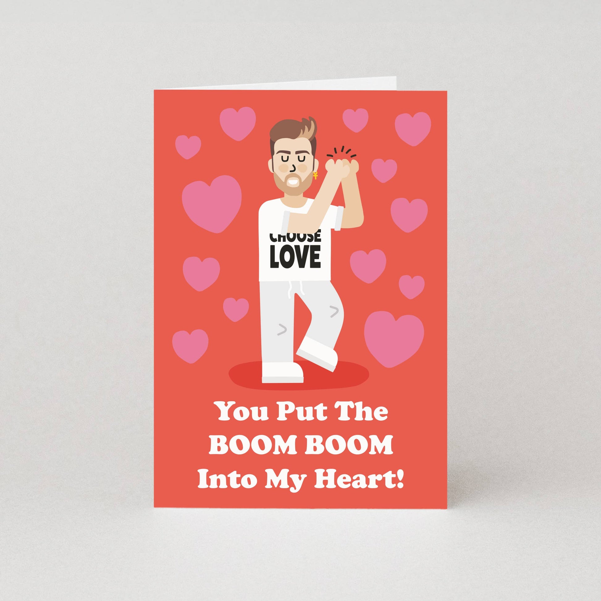 Boom Boom Valentine’s Card | Valentine’s Day Greeting Cards