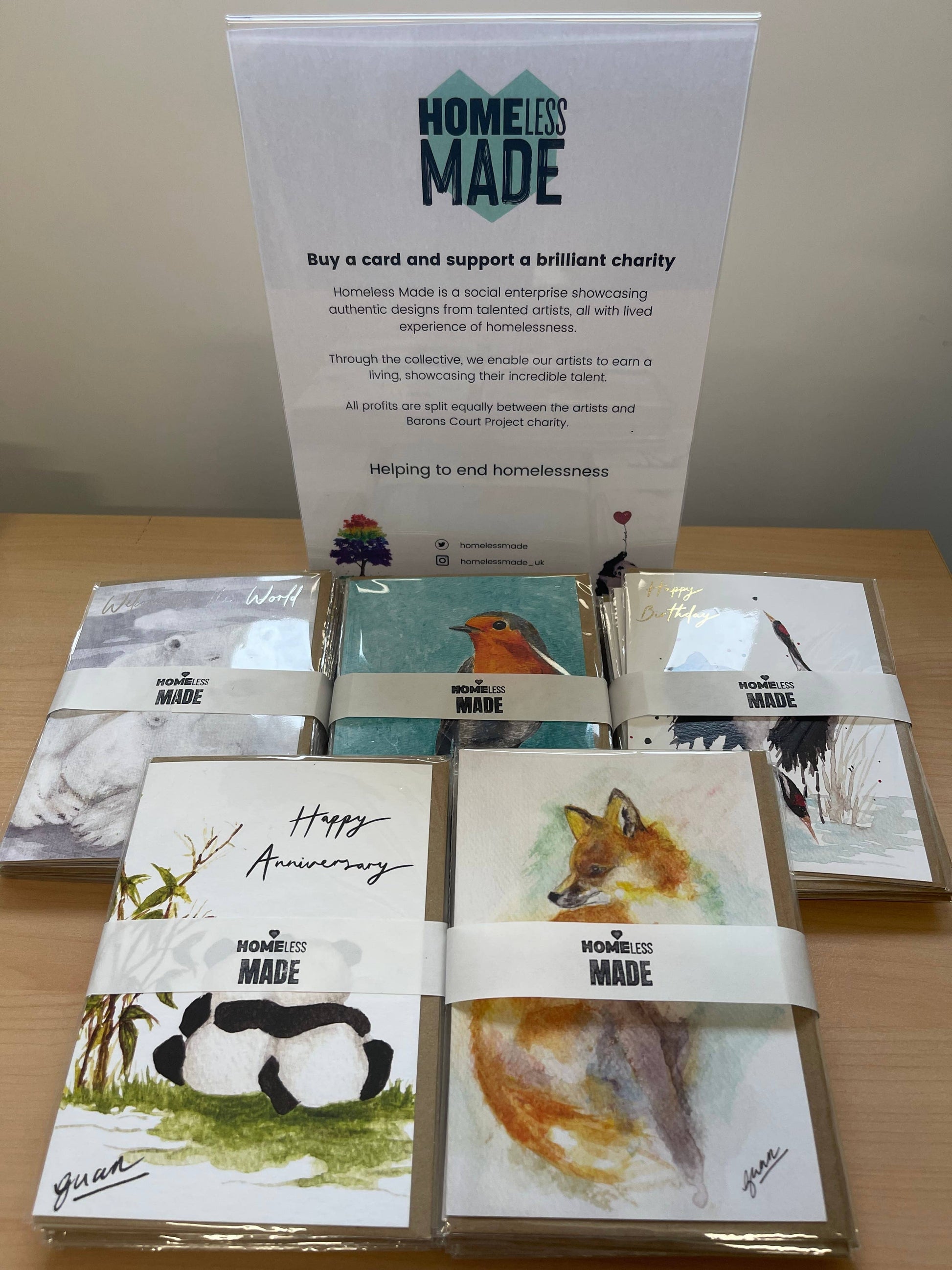 Bear Balloon Love Card by Guan