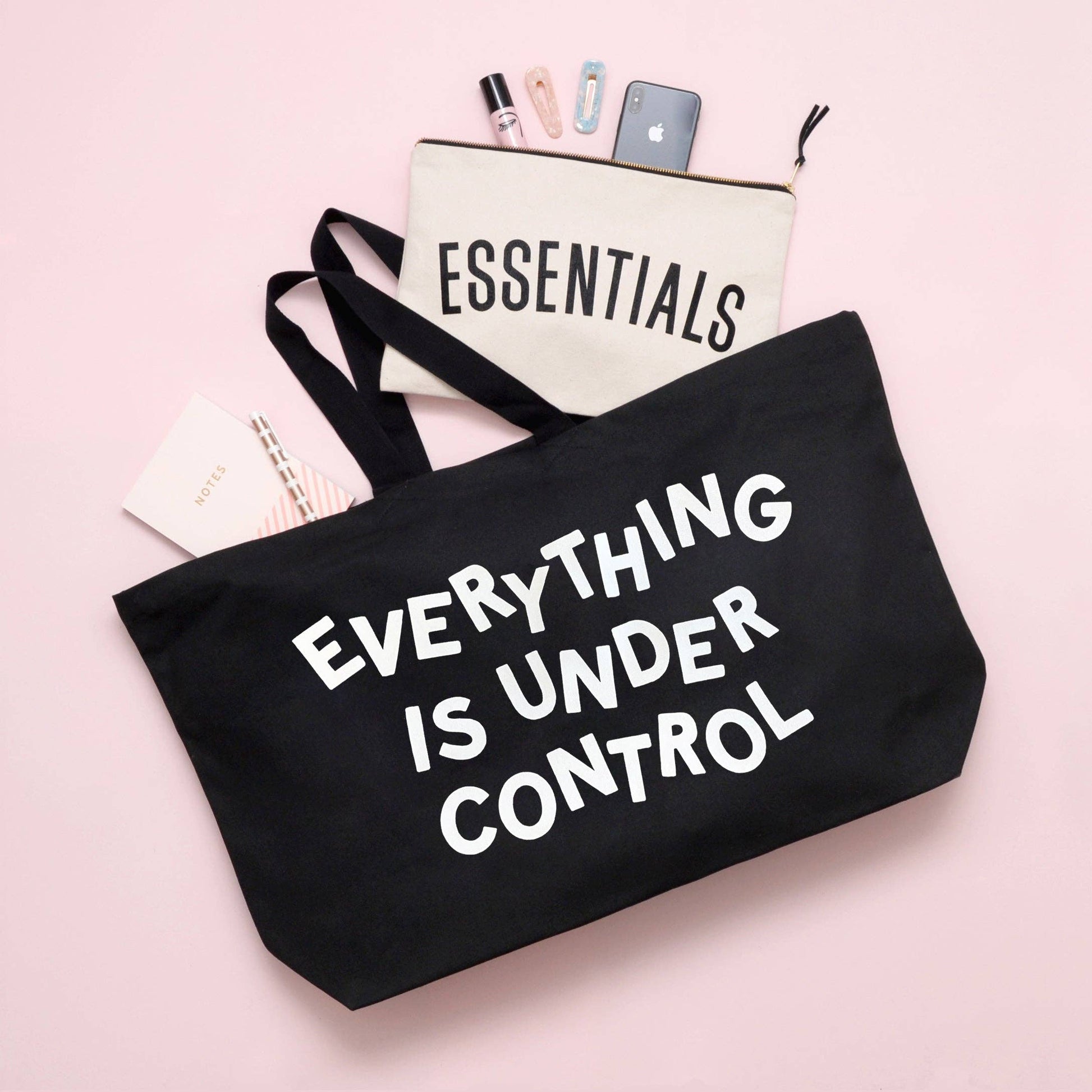 Under Control - Black REALLY Big Bag