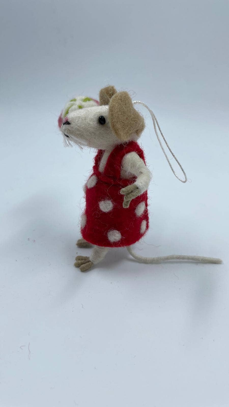 Spotty Mouse Decoration  - Ornaments