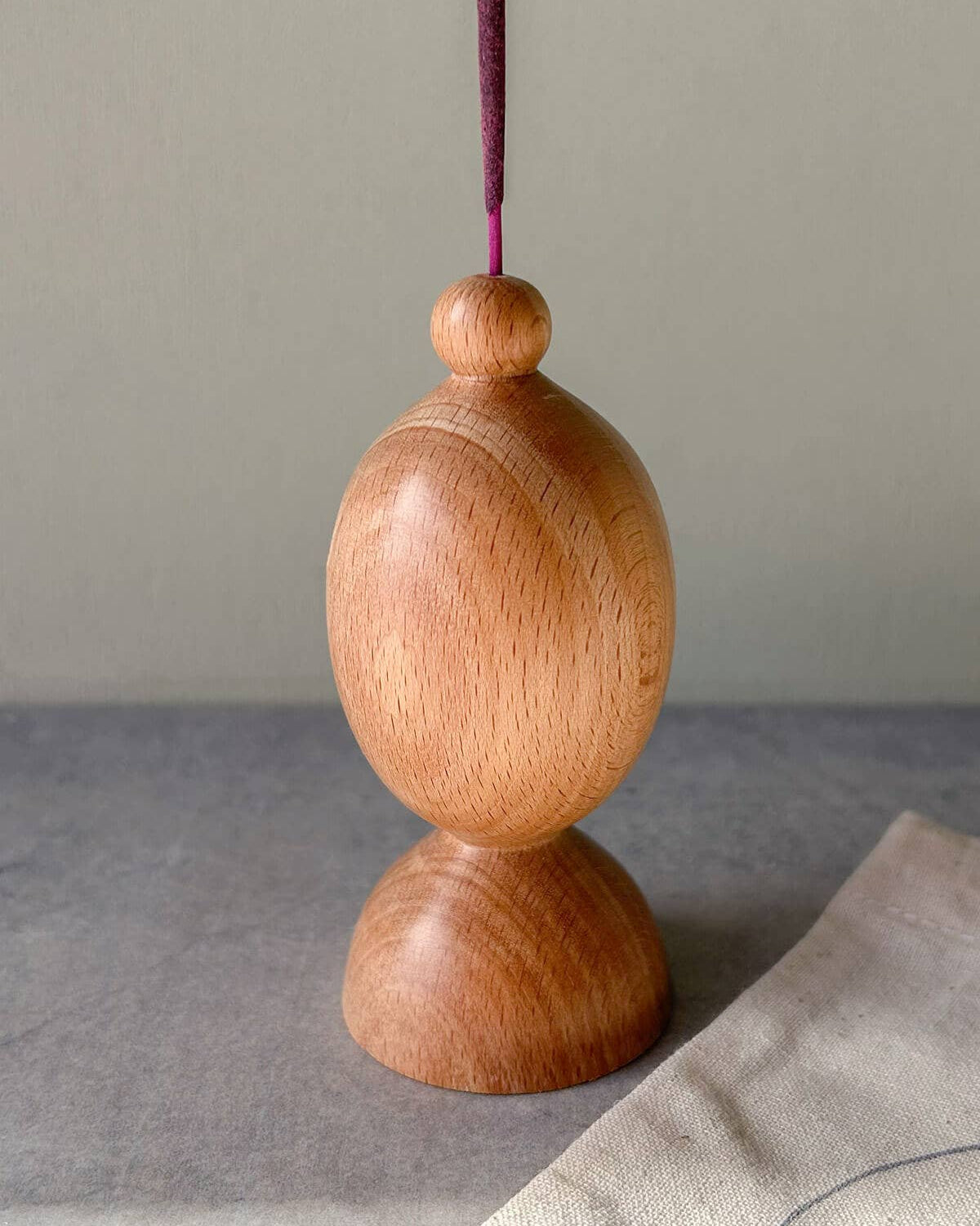 Scottish Beech Incense Holder, Bobbin