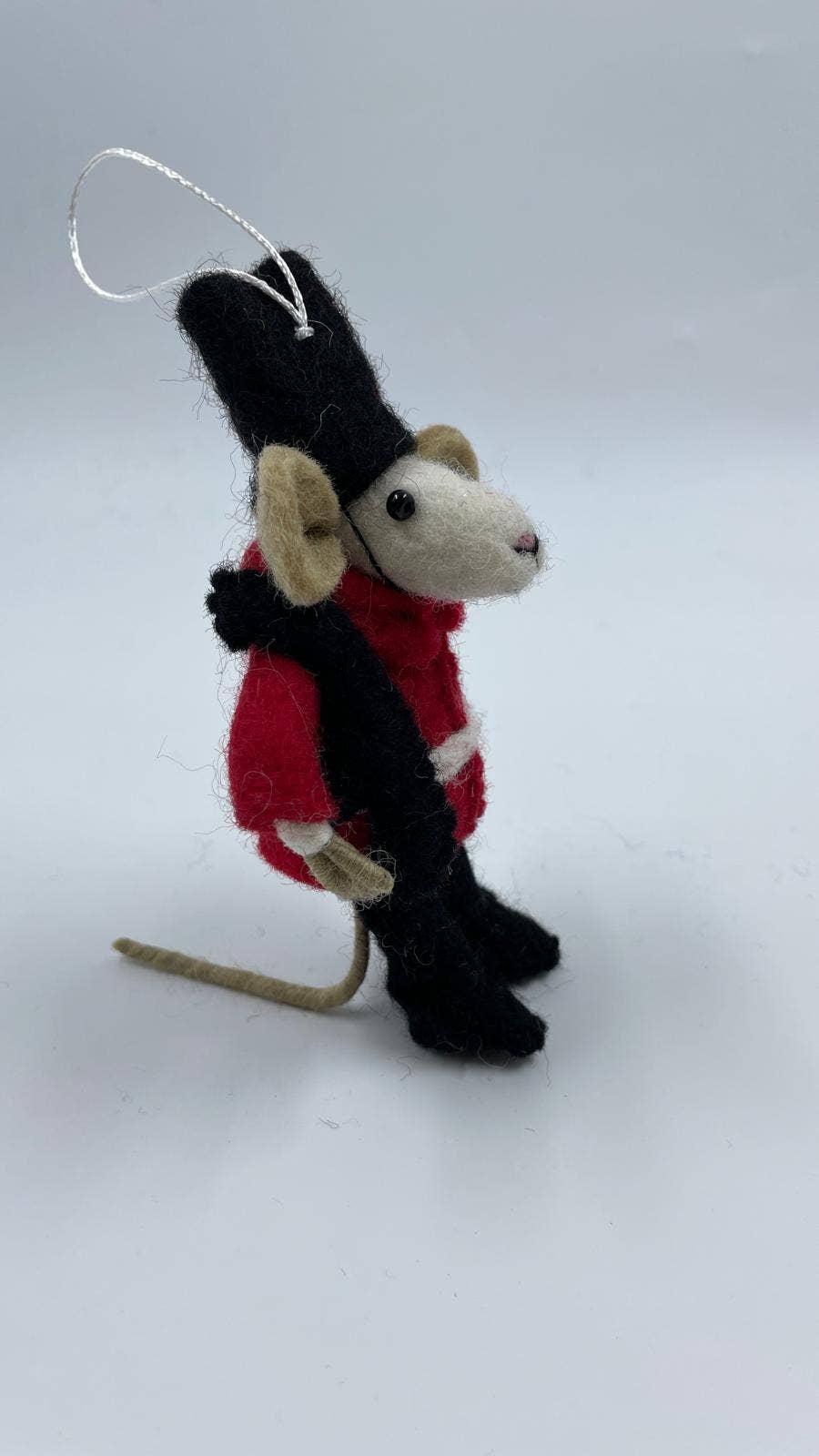 Guard Mouse Felt Christmas Decoration