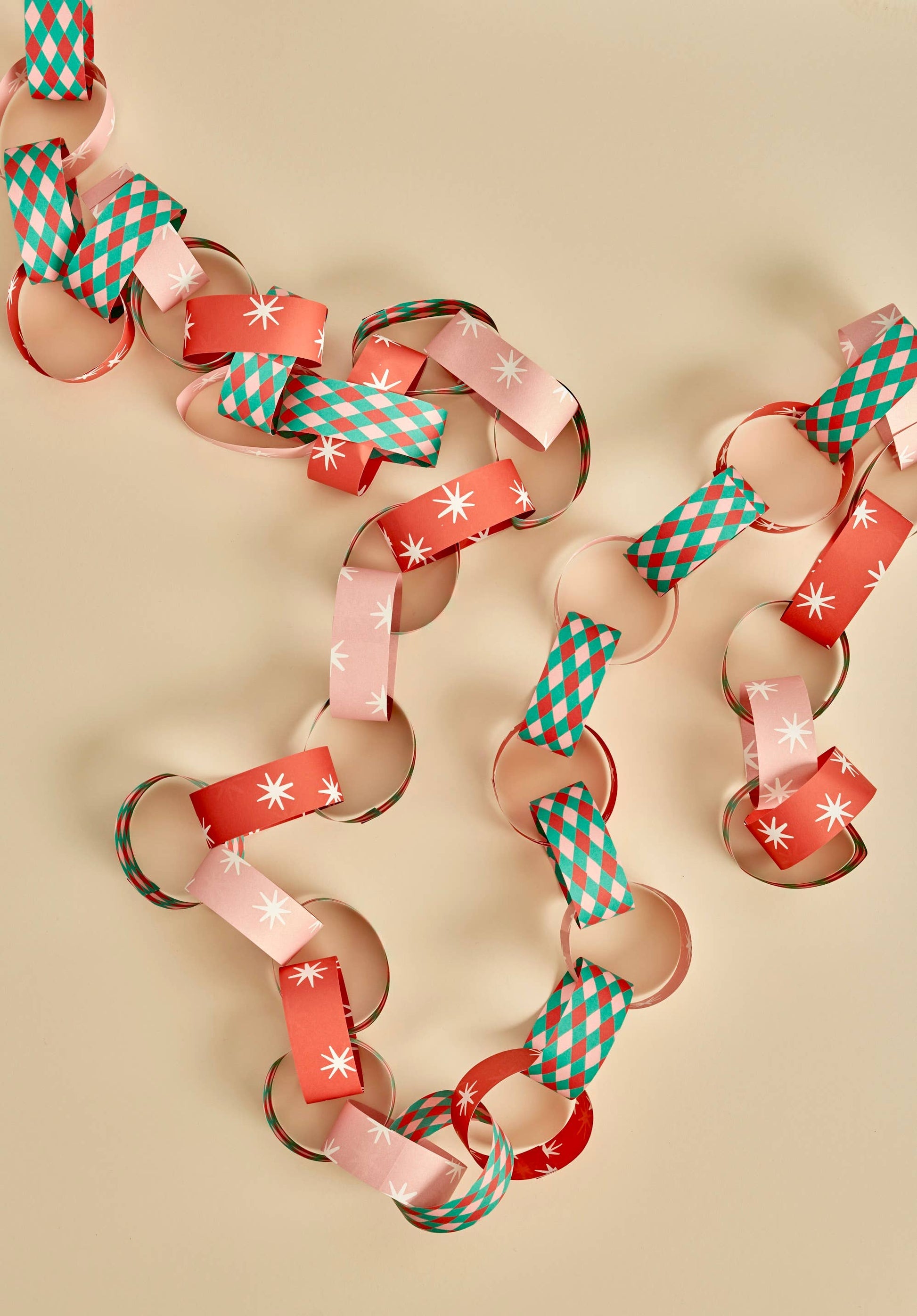 Paper Chain Kit - Harlequin & Stars