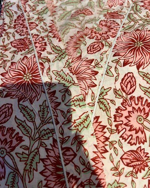 Kimono - Pink Wild Flowers