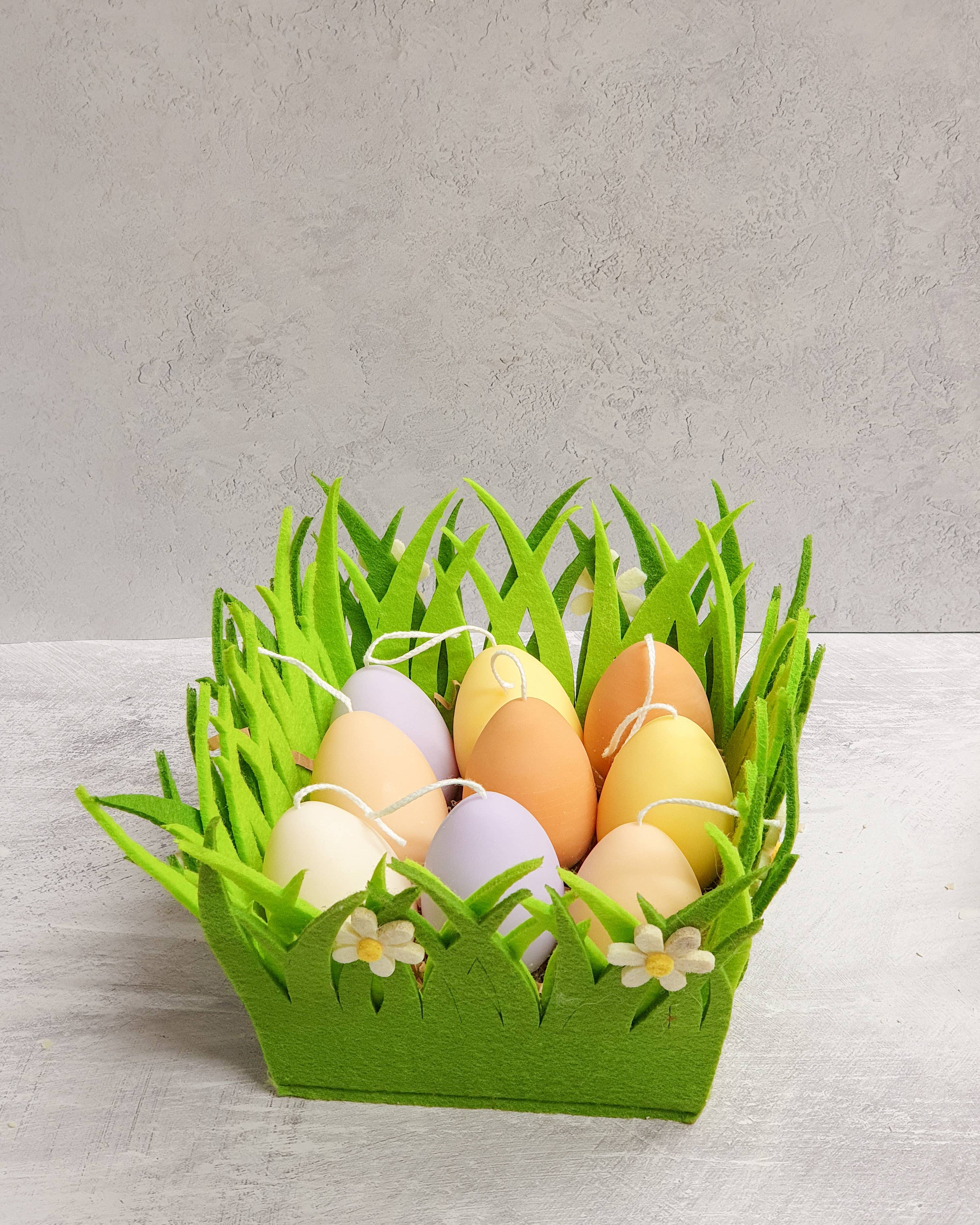 Single Brown Egg - Handmade Soy Wax Candle