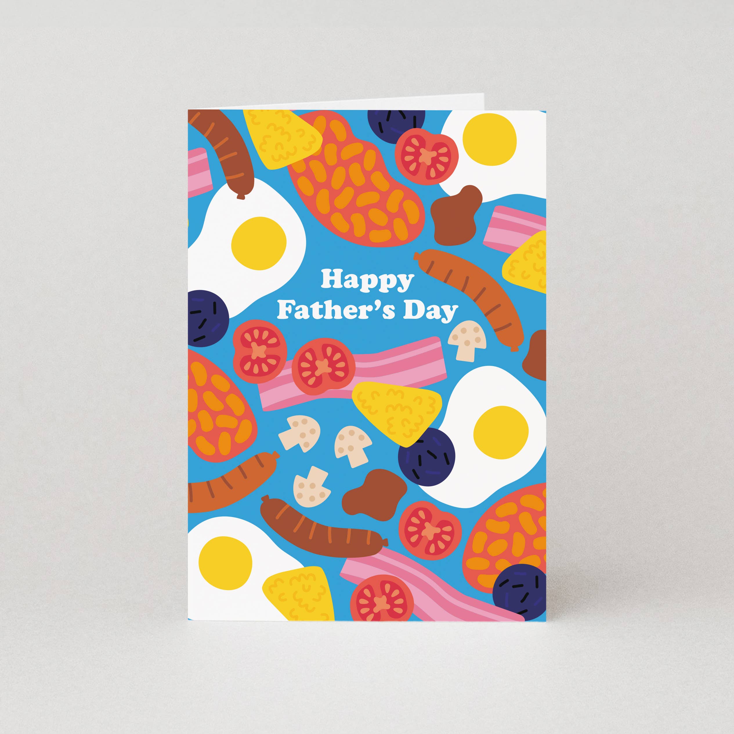 Full English Breakfast Father's Day Card | Greeting Card