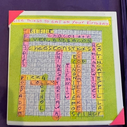 Arthouse - Nice Things To Eat Card