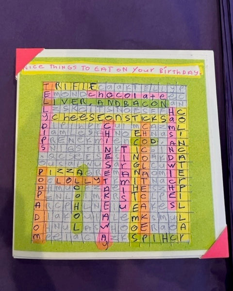 Arthouse - Nice Things To Eat Card