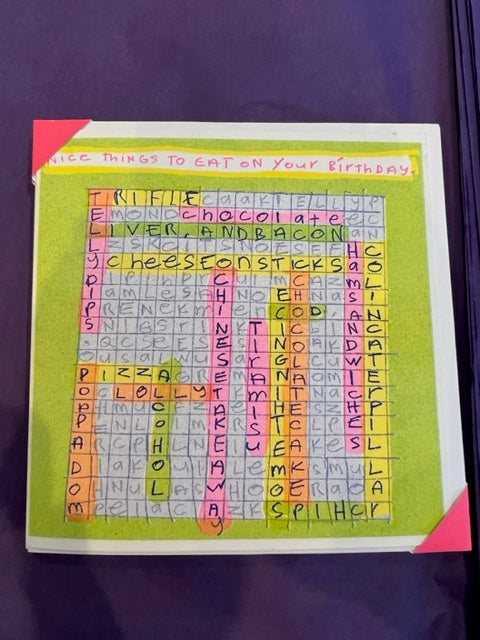 Arthouse - Nice Things To Eat Card