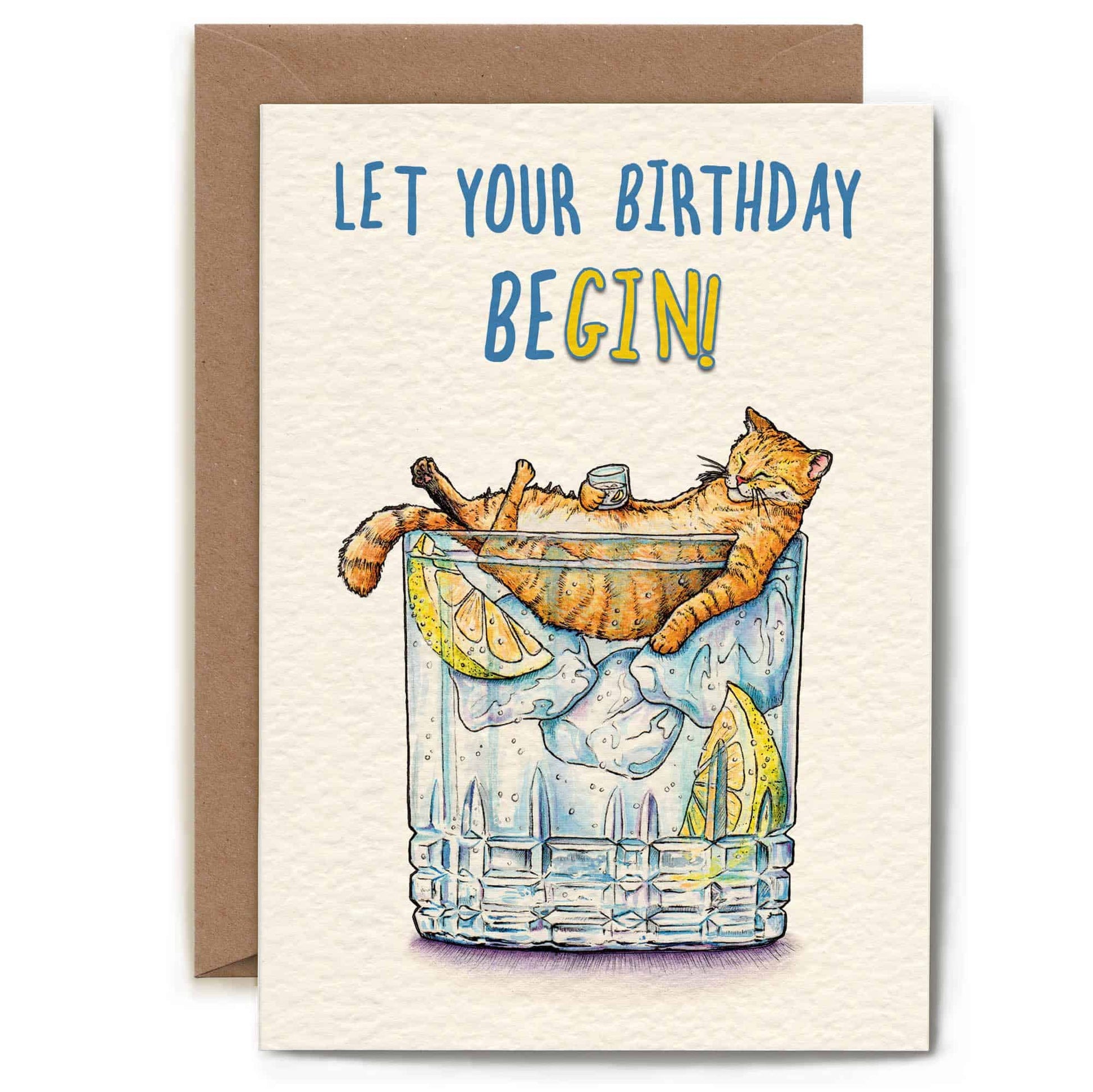 Birthday BeGIN Card - Birthday Card