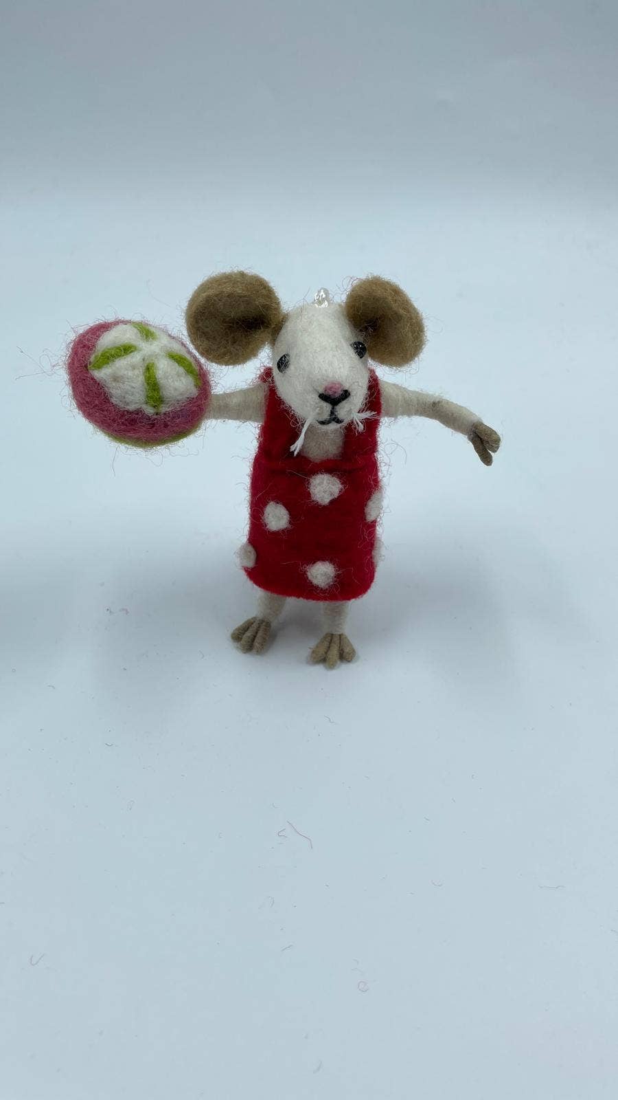 Spotty Mouse Decoration  - Ornaments